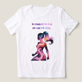 Empowerment för överlevare av kosmisk eld t shirt