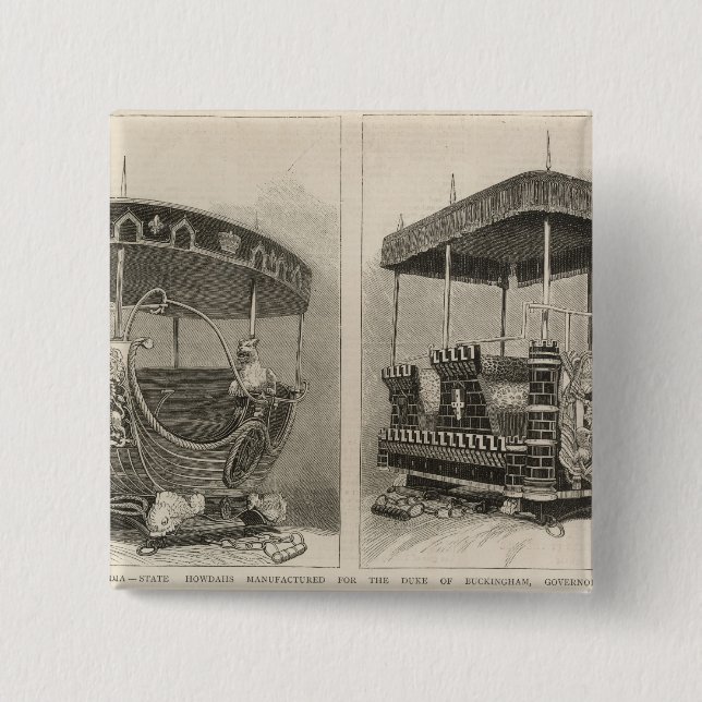 Empress av Indien Knapp (Framsida)