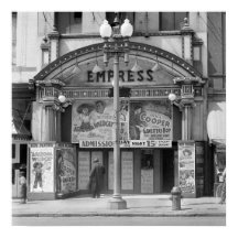 Empress Biograf, 1939. Gammalt Foto
