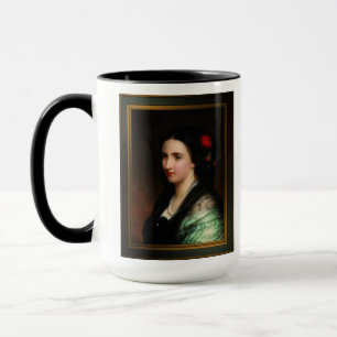 Empress Carlota of Mexico by Hermann Winterhalter Mugg