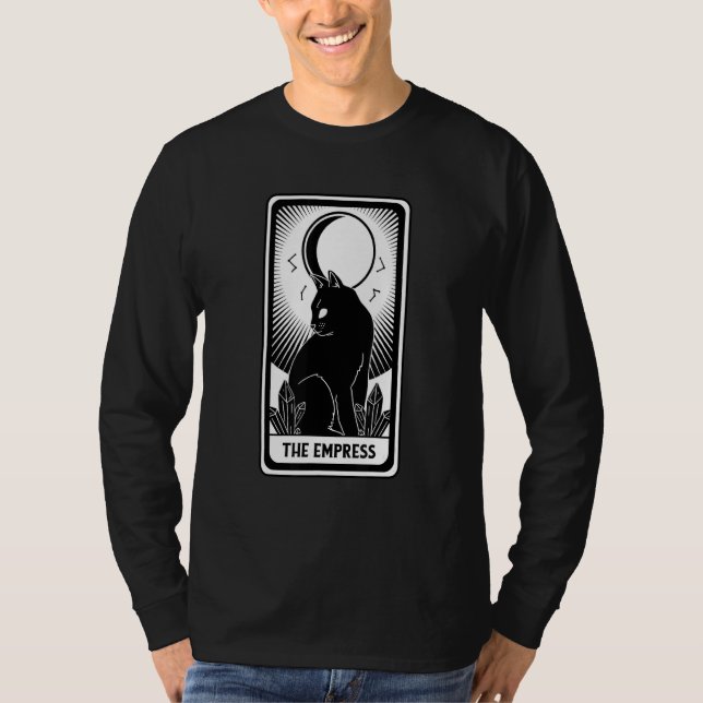 Empress Cat Tarot T Shirt (Framsida)