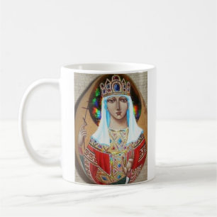 empress Elena från Konstantinopolis Kaffemugg
