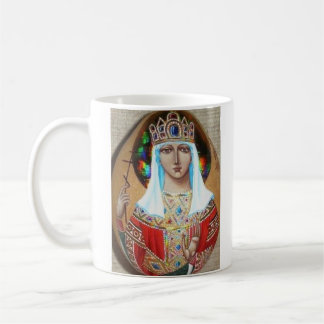 empress Elena från Konstantinopolis Kaffemugg