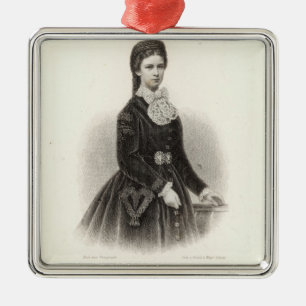 Empress Elisabet av Österrike Julgransprydnad Metall