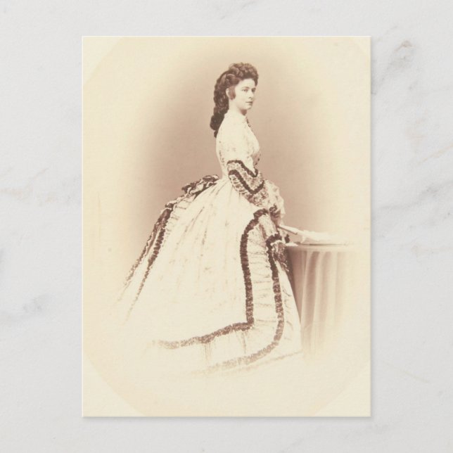 Empress Elisabet av Österrike - Sissi - Sisi - Vykort (Framsida)