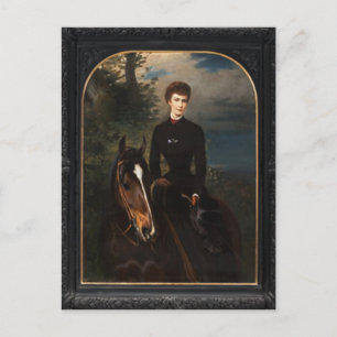 Empress Elisabeth av Österrikes ridhäst #022SS Vykort