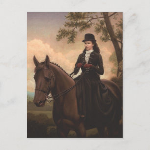 Empress Elisabeth av Österrikes ridhäst #025SS Vykort