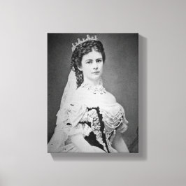 Empress Elisabeth of Austria Hungary Canvastryck