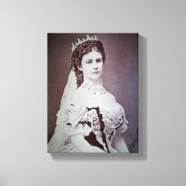 Empress Elisabeth of Austria Hungary Canvastryck