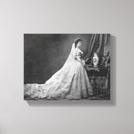 Empress Elisabeth of Austria Hungary Canvastryck