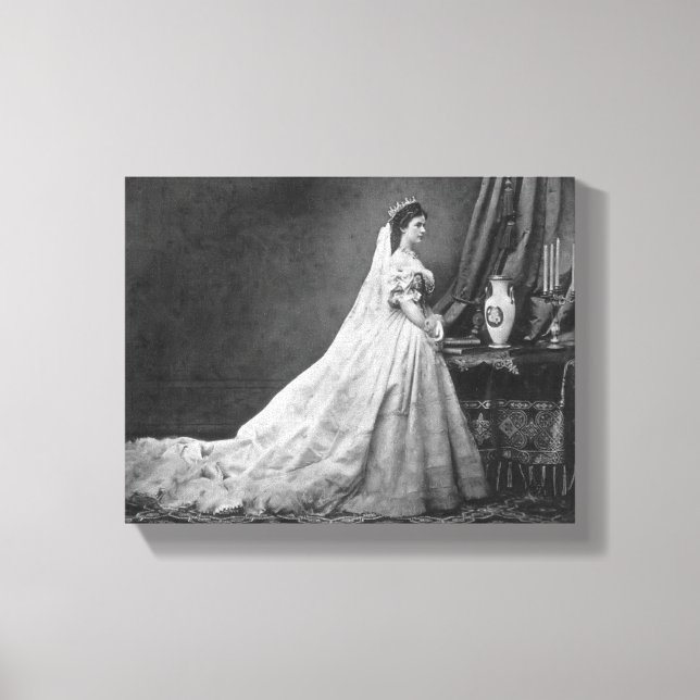 Empress Elisabeth of Austria Hungary Canvastryck (Framsida)