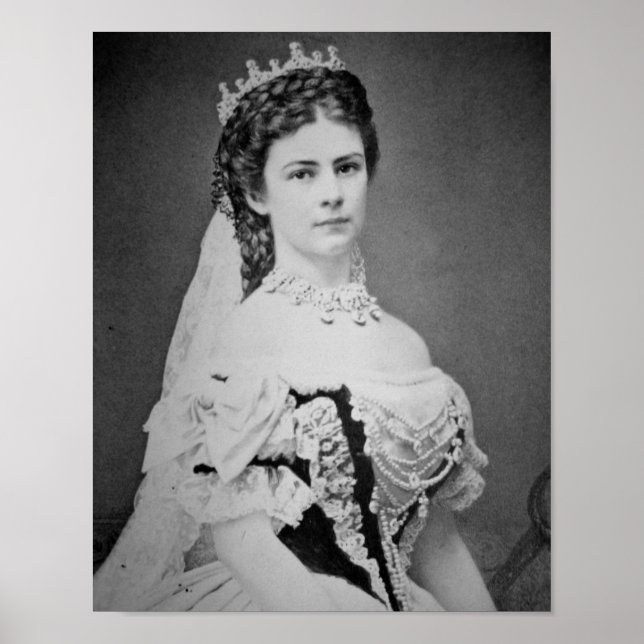 Empress Elisabeth of Austria Hungary Poster (Framsidan)