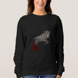 Empress Elisabeth of Austria on horse red-black T Shirt
