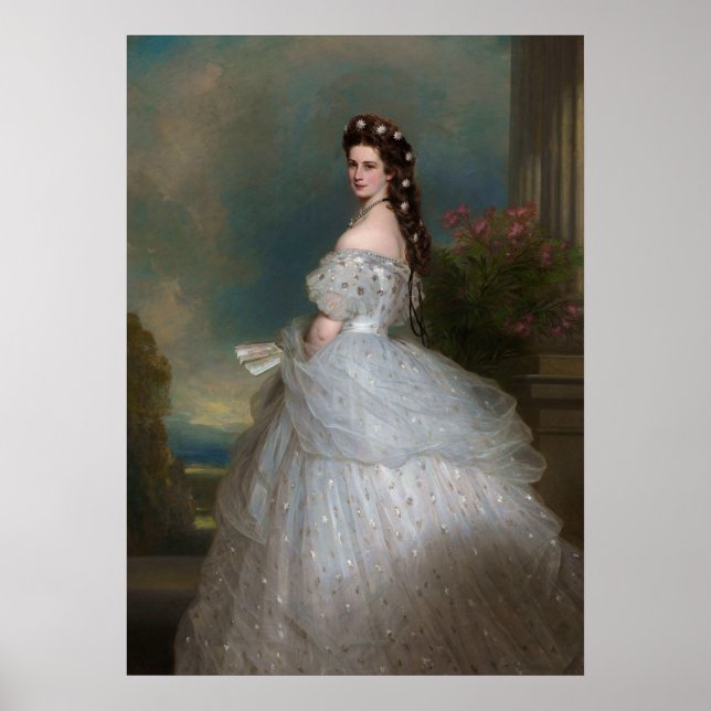 Empress Elisabeth of Austria - Ruler Poster (Framsidan)