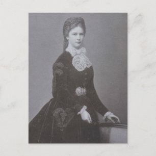 Empress Elisabeth of Austria - Sissi - Sisi, 1870 Vykort