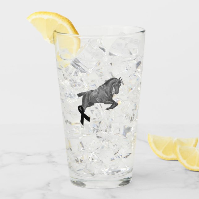 Empress Elisabeth on horse Glaskopp (Framsida Ice)