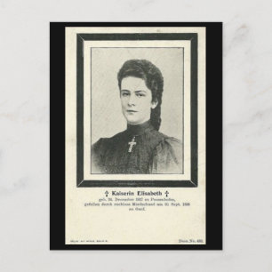 Empress Elisabeth - Sissi - ASSASSINATION #034H Vykort