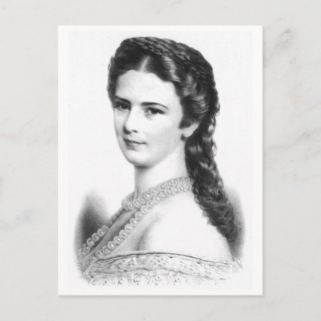 Empress Elisabeth - Sissi - Sisi of Austria #026H Vykort (Framsida)