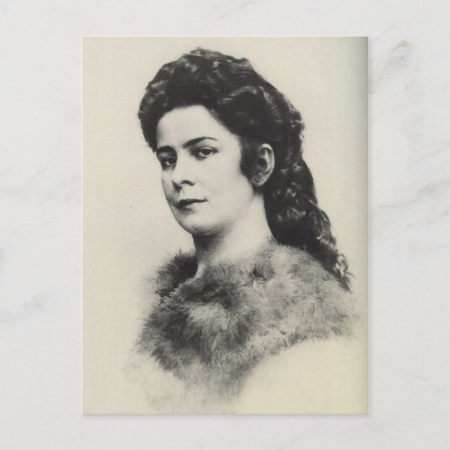 Empress Elisabeth - Sissi - Sisi of Austria #028H Vykort (Framsida)