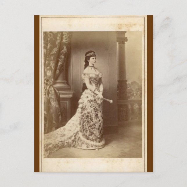 Empress Elisabeth - Sissi - Sisi of Austria #035H Vykort (Framsida)