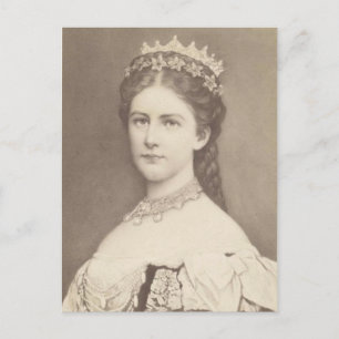 Empress Elisabeth - Sissi - Sisi of Austria 1867 Vykort