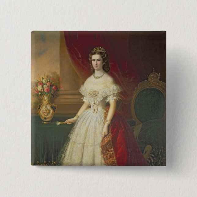 Empress Elizabeth av Bayern, 1863 Knapp (Framsida)