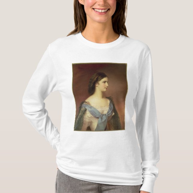 Empress Elizabeth av Bayern som en ung kvinna T Shirt (Framsida)