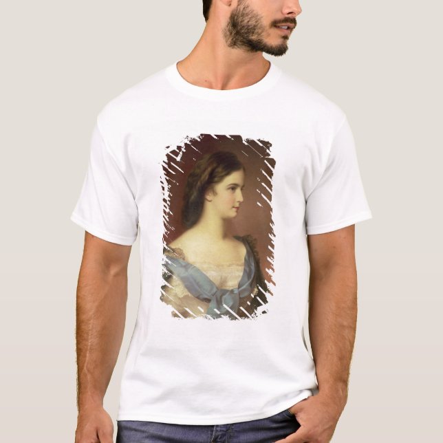 Empress Elizabeth av Bayern som en ung kvinna Tröja (Framsida)