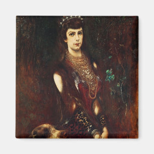 Empress Elizabeth av Österrike, 1883 Magnet