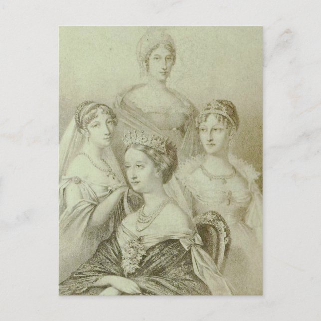 Empress Eugenie av Frankrike #002F Vykort (Framsida)