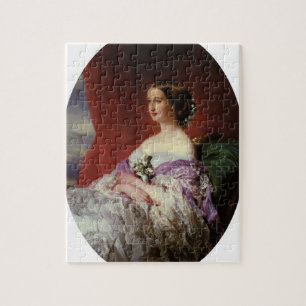 Empress Eugenie av Franz Xaver Winterhalter Pussel
