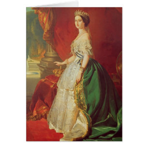 Empress Eugenie Hälsningskort