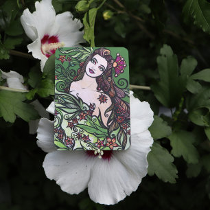 Empress guddess tarot visitkort