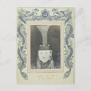 Empress Hon Tsu från Yuan Dynasty Vykort