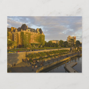 Empress Hotel och Inner Harbor vattenfront, Vykort