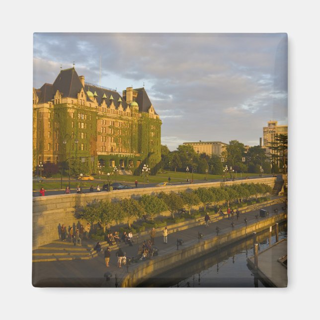 Empress Hotel och Inner Harbour strandpromenad, Magnet (Framsidan)