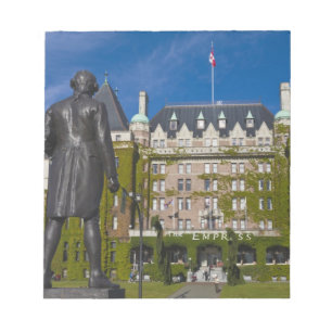 Empress Hotel och staty av kapten James Cook, Anteckningsblock