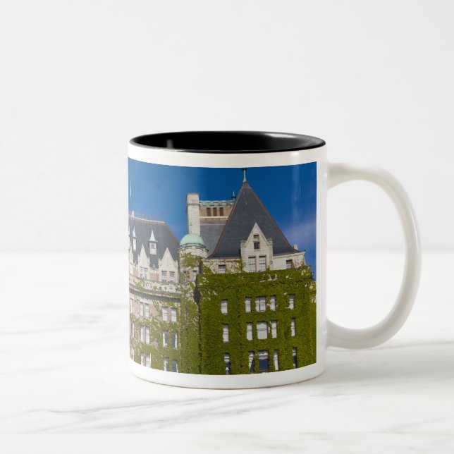 Empress Hotel och staty av kapten James Cook, Två-Tonad Mugg (Höger)