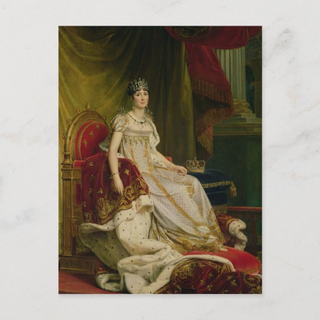 Empress Josephine 1808 Vykort (Framsida)