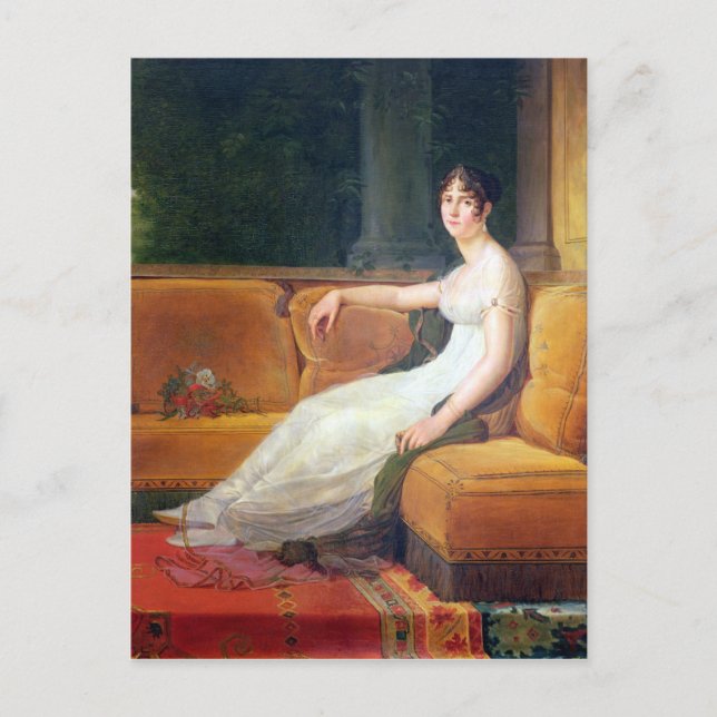 Empress Josephine at Malmaison, 1801 Vykort (Framsida)