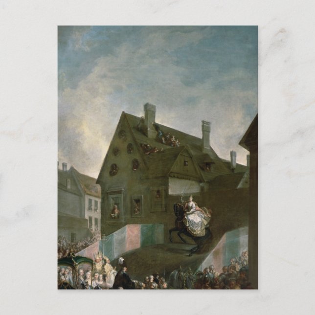 Empress Maria Theresa från Österrike Vykort (Framsida)