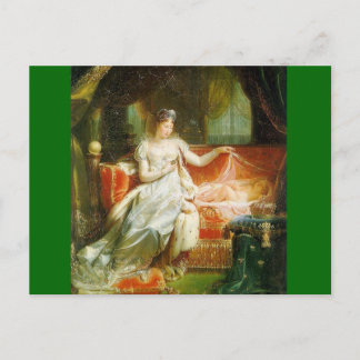 Empress Marie-Louise med Kung i Rom Vykort