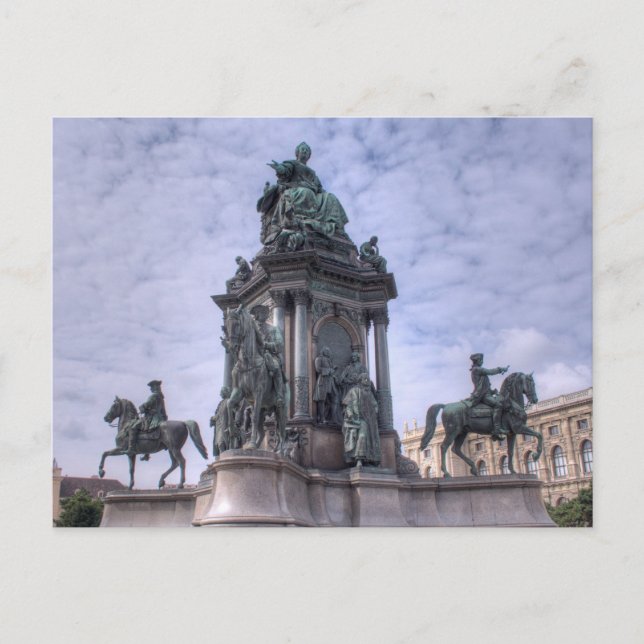 Empress Marie-Theresa från Österrike-Ungern Vykort (Framsida)