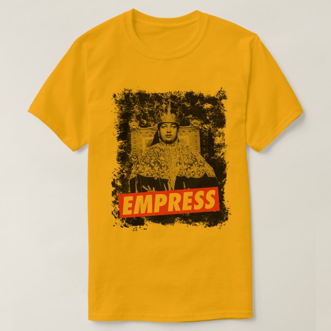 Empress of Ethiopia Mother of the Ethiopia Nation T Shirt (Design framsida)