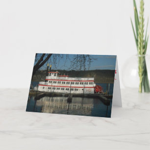 "EMPRESS Riverboat" - födelsedagskort Kort