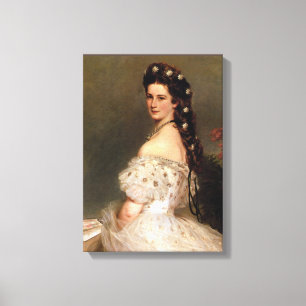 Empress Sisi Canvastryck
