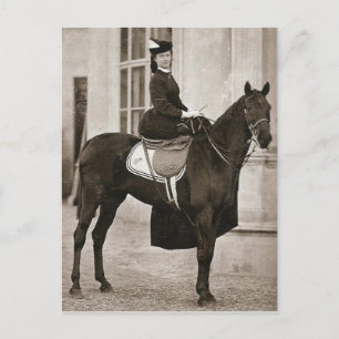 Empress Sissi of Austria ridhäst #024SS Vykort