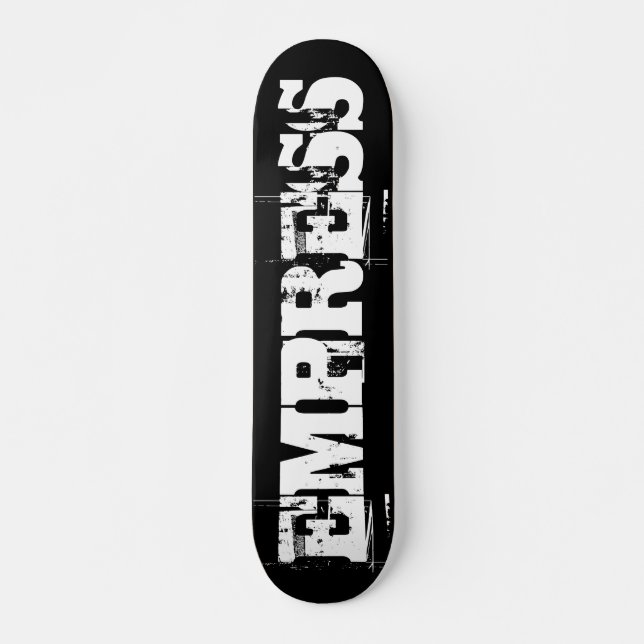 EMPRESS Skateboard, 7¾ tum Deck Mini Skateboard Bräda 18,5 Cm (Framsida)