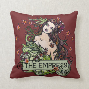 Empress Tarot Card Kudde