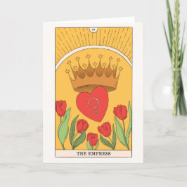 Empress tarot card Major Arcana feminine Energy Helgkort
